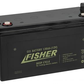 Аккумулятор для лодочного электромотора Fisher 120AH GEL