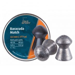 Пули для пневматики H&N Baracuda Match (4.52мм
