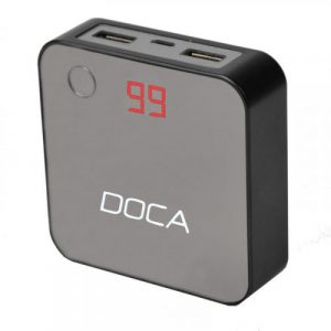 Внешнее зарядное устройство Power Bank DOCA D525 (8400mAh)