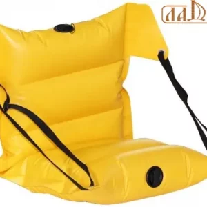 Кресло надувное байдарочное усиленное ЛКБ-850 желтое