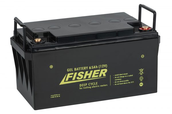 Аккумулятор для лодочного электромотора Fisher 65AH GEL