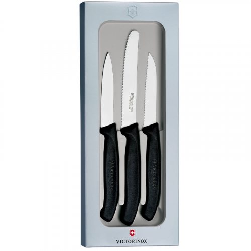 Набір кухонних ножів Victorinox Swissclassic (лезо: 80/80/100мм)