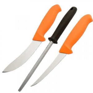 Набір ножів для полювання Mora Hunting Set (2 ножа + чавило)