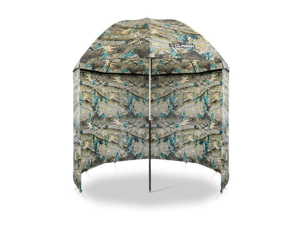 Зонт для рыбалки с бортиками Delphin CLASSA CAMO 250см