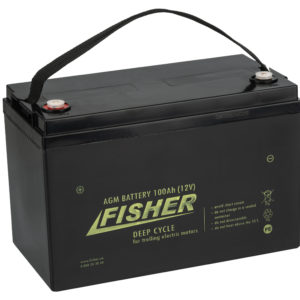 Аккумулятор для лодочного электромотора Fisher 100AH AGM