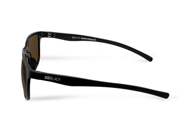 Солнцезащитные очки Delphin SG BLACK с коричневыми линзами